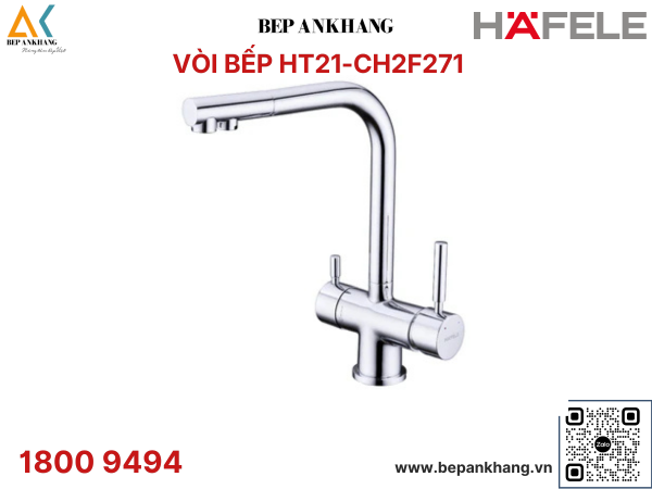 Vòi rút dây cấp nước uống trực tiếp Hafele HT21-CH2F271 577.55.210